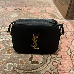 YSL Black Camera Bag